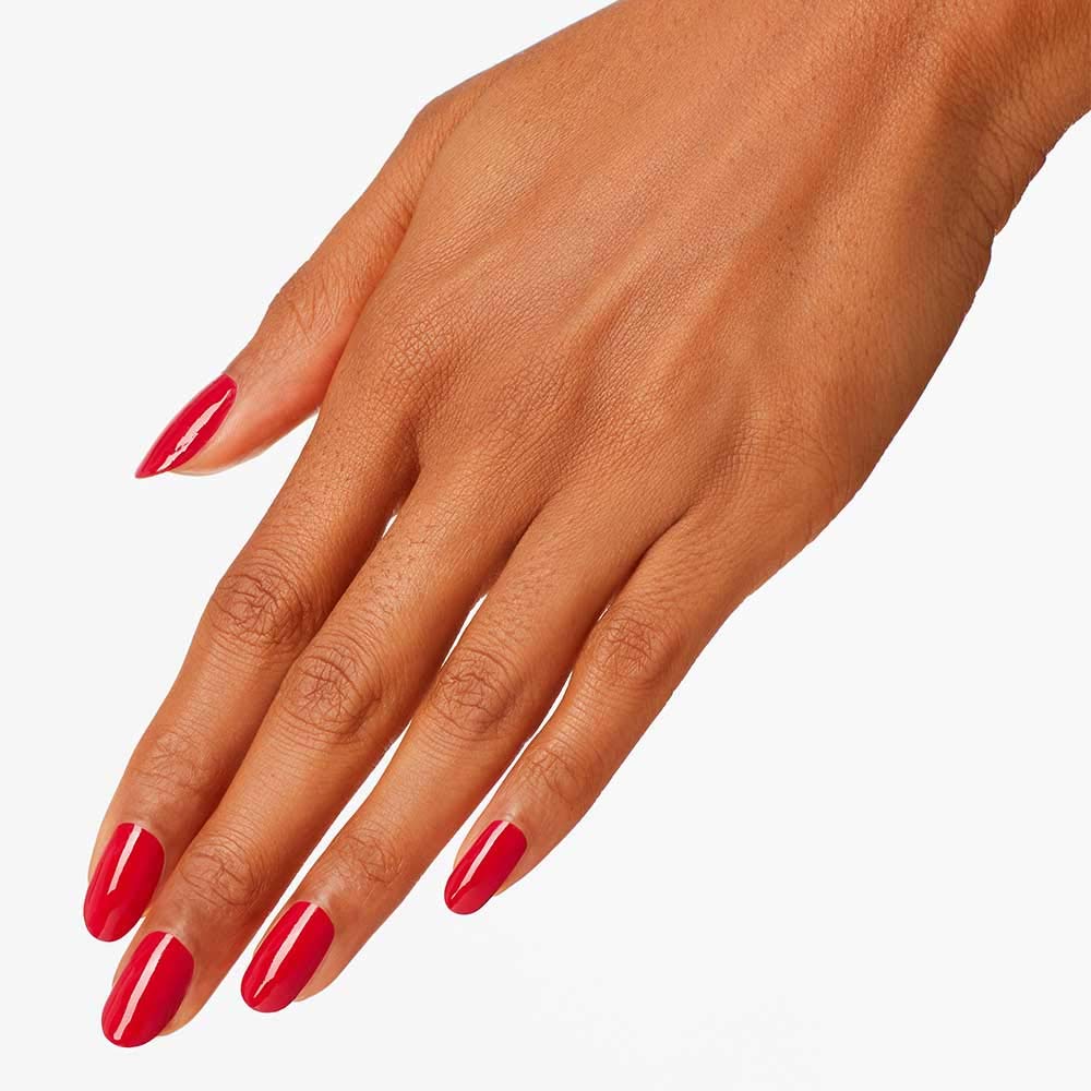 OPI Nail Lacquer Color So Hot It Berns | Opaque Dark Red Crème Chip Resistant Nail Polish | Fast Drying, Streak Free Beauty & Personal Care OPI