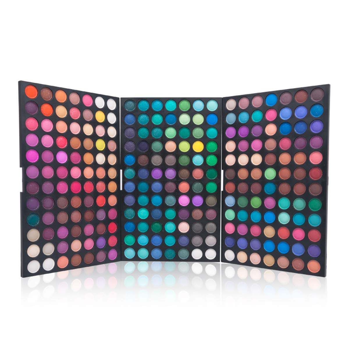 Pure Vie Professional 252 Colors Highlight Eyeshadow Palette Makeup Contouring Kit - Highly Pigmented Nudes Warm Natural Matte Shimmer Cosmetic Eye Beauty & Personal Care Pure Vie
