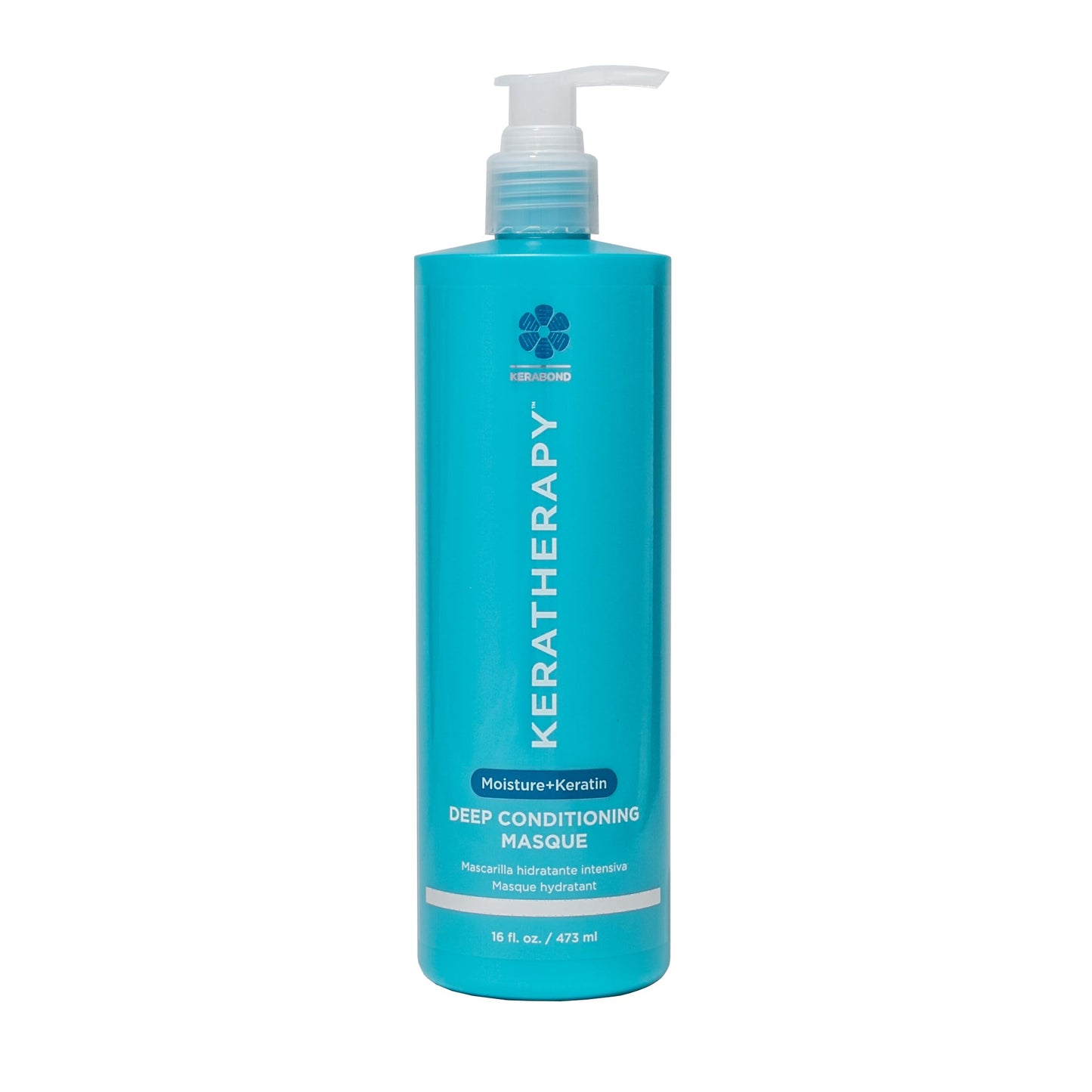 KERATHERAPY Keratin Infused Deep Conditioning Masque, 16.9 fl. oz., 500 ml - Moisturizing Hair Deep Conditioning Treatment with Kerabond, Jojoba Oil Beauty & Personal Care KERATHERAPY