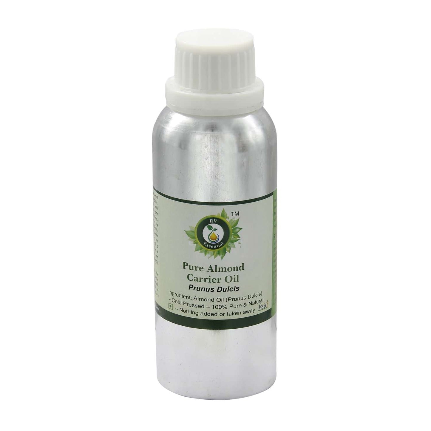 R V Essential Pure Almond Carrier Oil 1250ml (42oz)- Prunus Dulcis (100% Pure and Natural Cold Pressed) Beauty and Personal Care R V Essential