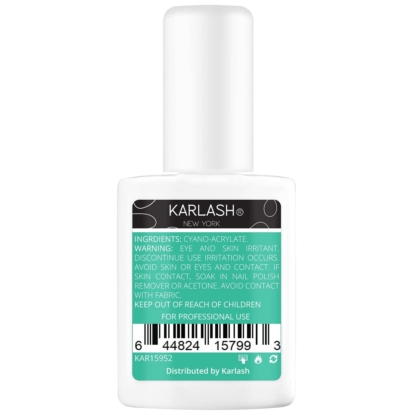 Karlash Professional Dip System Brush On Glue Gel 0.5 oz & Resin Gel Glue Activator 1 oz. Beauty & Personal Care Karlash
