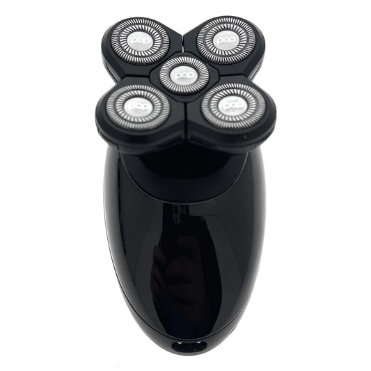 Pop Sonic 5-Head Electric Shaver - Face, Head & Body Shaver - Waterproof USB Rechargeable Trimmer - Floating Precision Heads - Razors for Women Beauty and Personal Care Pop Sonic