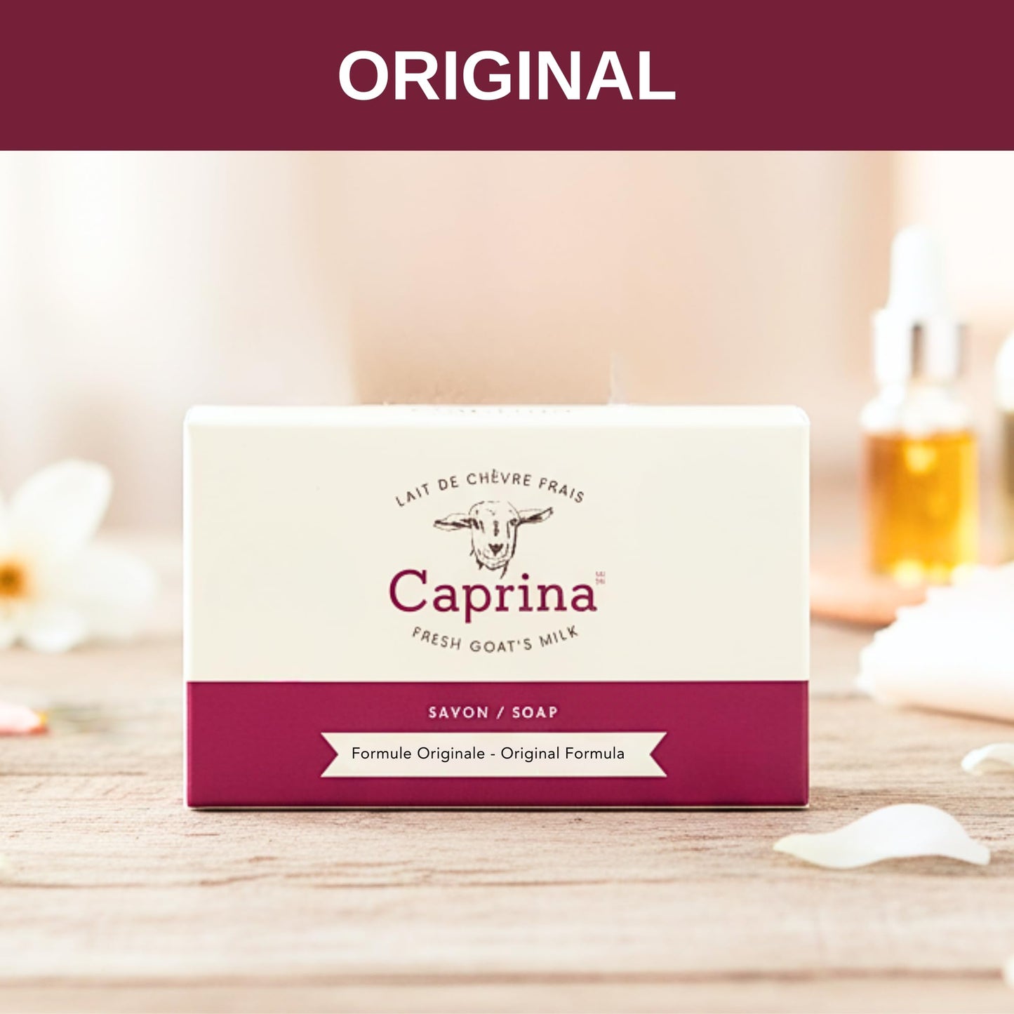 Caprina by Canus Fresh Goat's Milk Soap, Original (12 bars) Beauty & Personal Care Caprina by Canus