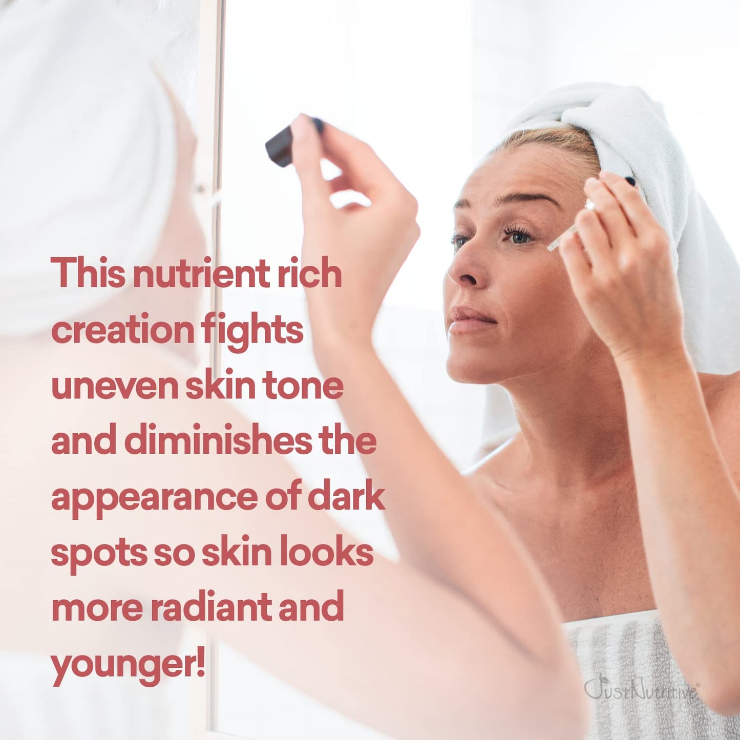 Anti Aging Nutritive Serum | Anti Wrinkle Facial Serum | Facial Skincare Serum for Men and Woman | Combat Dark and Age Spots | Just Nutritive | 1 Fl Beauty & Personal Care Just Nutritive
