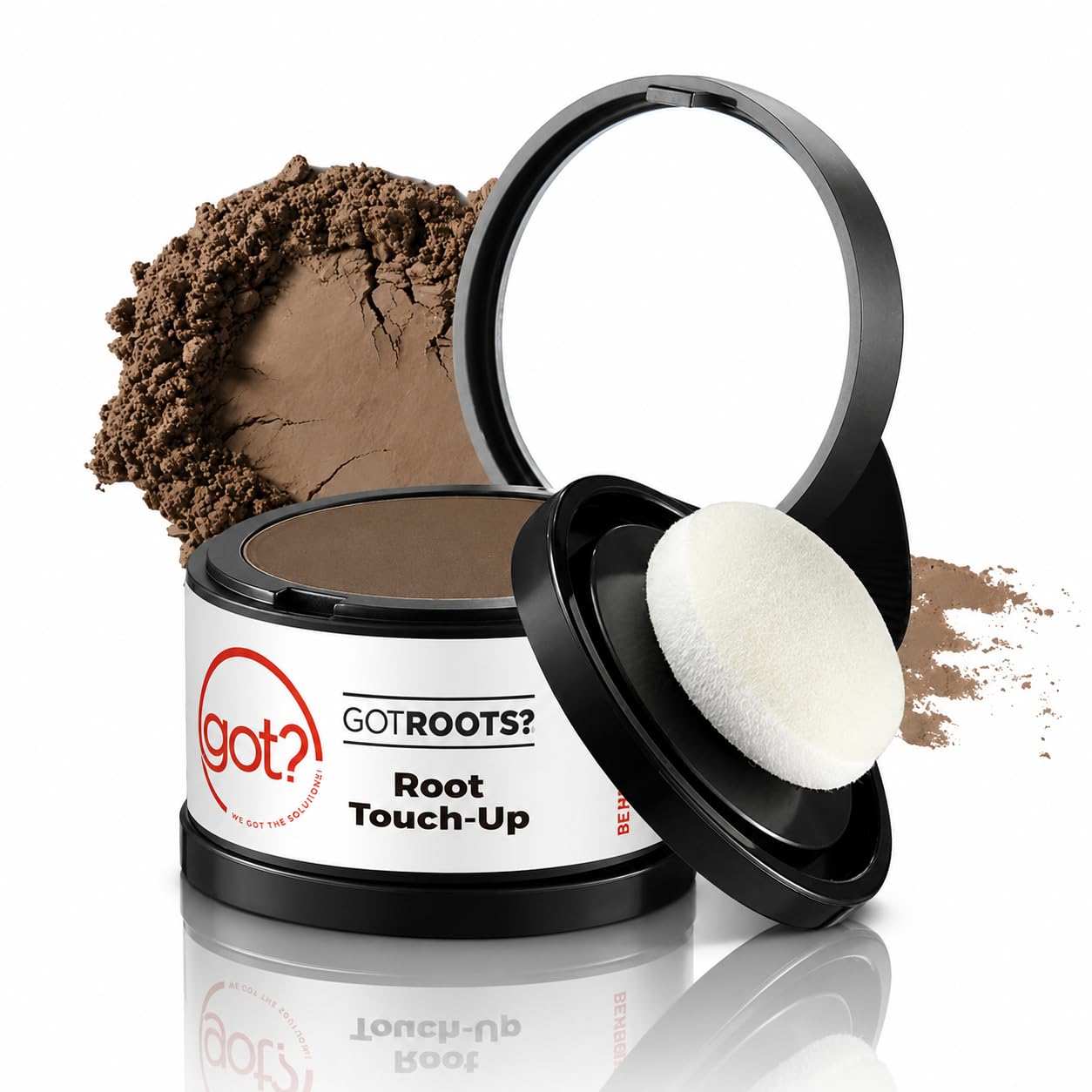got? WE GOT THE SOLUTIONS! Pigment Infused Binding Root Touch Up Hair Color, Brow Filler & Hairline Powder for Medium Brown - Temporary Thinning Beauty & Personal Care got? WE GOT THE SOLUTIONS!