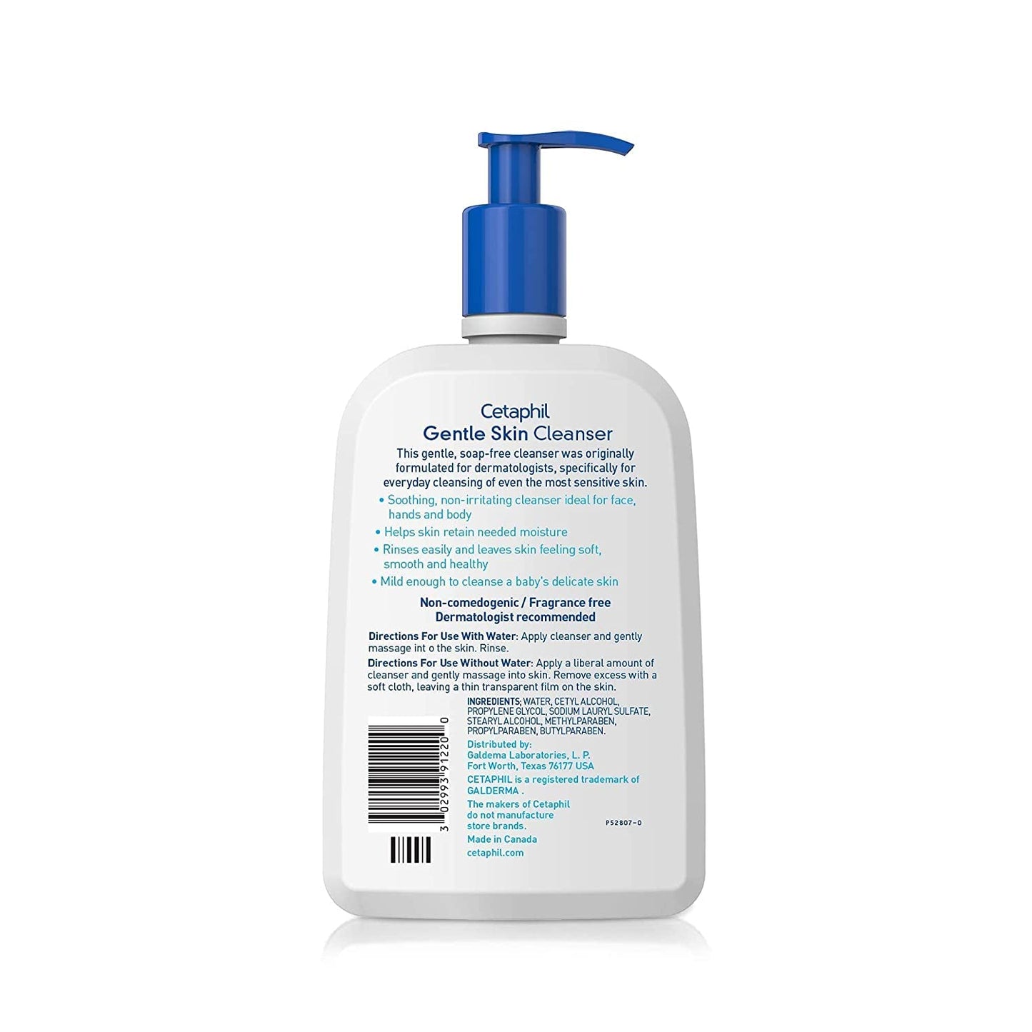 Cetaphil Hypoallergenic Gentle Skin Cleanser, Dry to Normal Sensitive Skin, Paraben, Oil and Fragrance Free, 20 Fluid Ounce, 2 Count Beauty & Personal Care Cetaphil