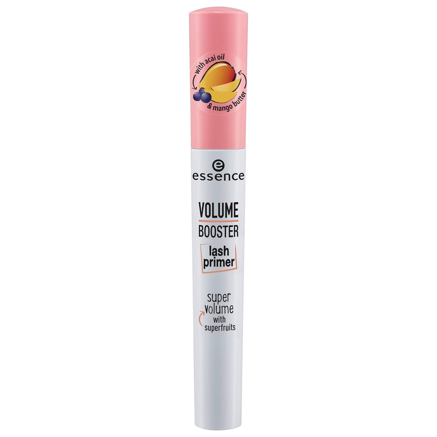 essence | Volume Booster Lash Primer Mascara | Infused with Mango Butter and Acai Oil for Nurtured Lashes | Conditioning Mascara Primer | White | Beauty and Personal Care Essence Cosmetics Default Title