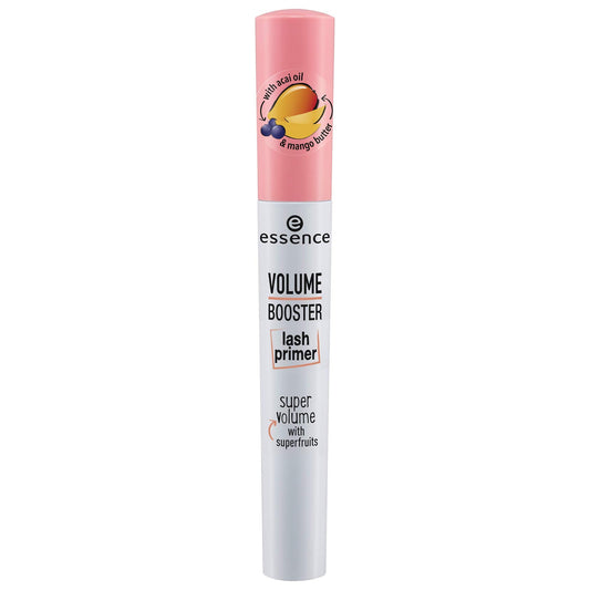 essence | Volume Booster Lash Primer Mascara | Infused with Mango Butter and Acai Oil for Nurtured Lashes | Conditioning Mascara Primer | White | Beauty and Personal Care Essence Cosmetics Default Title