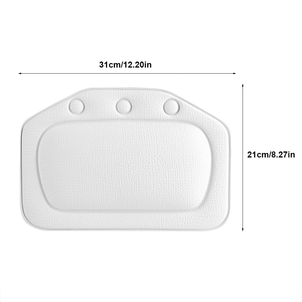 MUNEFE Relaxing Headrest Bath Pillow, Bath Tub Pillows for Head and Neck, Ergonomic Luxury Bath Pillows for Providing Comfortable Support for The Neck Beauty and Personal Care MUNEFE