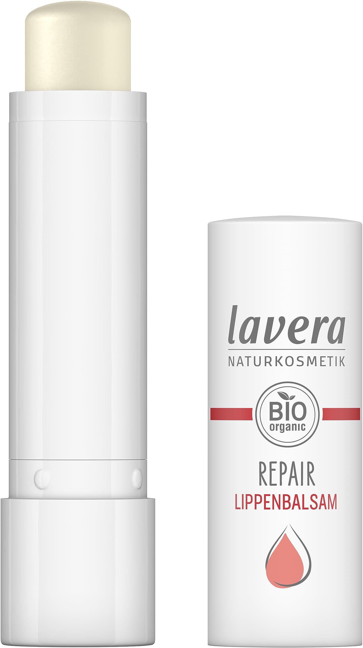 lavera Repair Lip Balm - Protects against dehydration - Instant help - with organic pomegranate & organic argan oil - vegan Beauty and Personal Care lavera