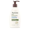 Aveeno Sheer Hydration Fragrance-Free Daily Moisturizing Lotion + Prebiotic Oat for Dry Skin, Lightweight, Fast-Absorbing Body Moisturizer Nourishes Beauty & Personal Care Aveeno