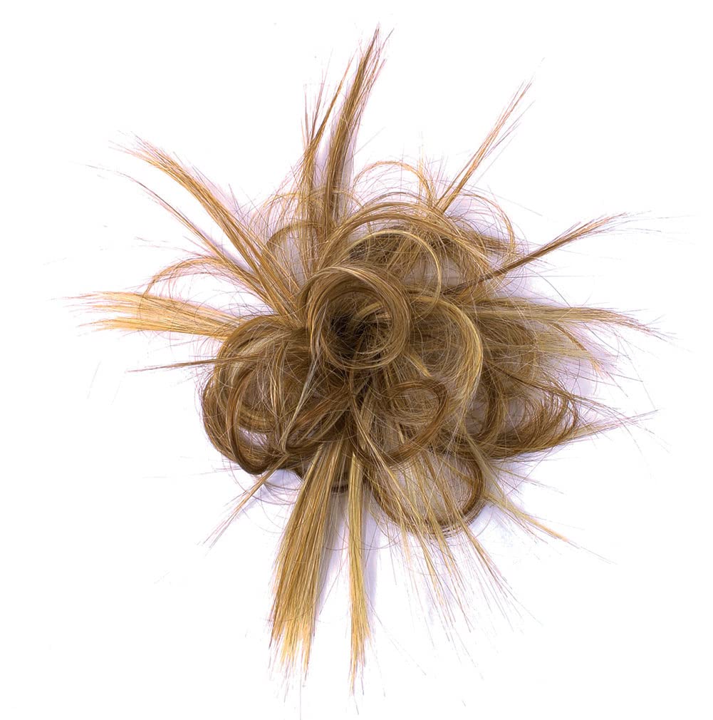 Hairdo Spiky Clip Textured Natural Looking Hairpiece Clip by Hairuwear - R14 25 Honey Ginger