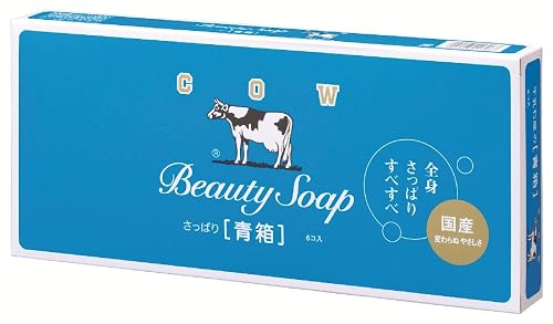 COW BRAND Soap Blue Box 85g6pieces Beauty & Personal Care CowCow
