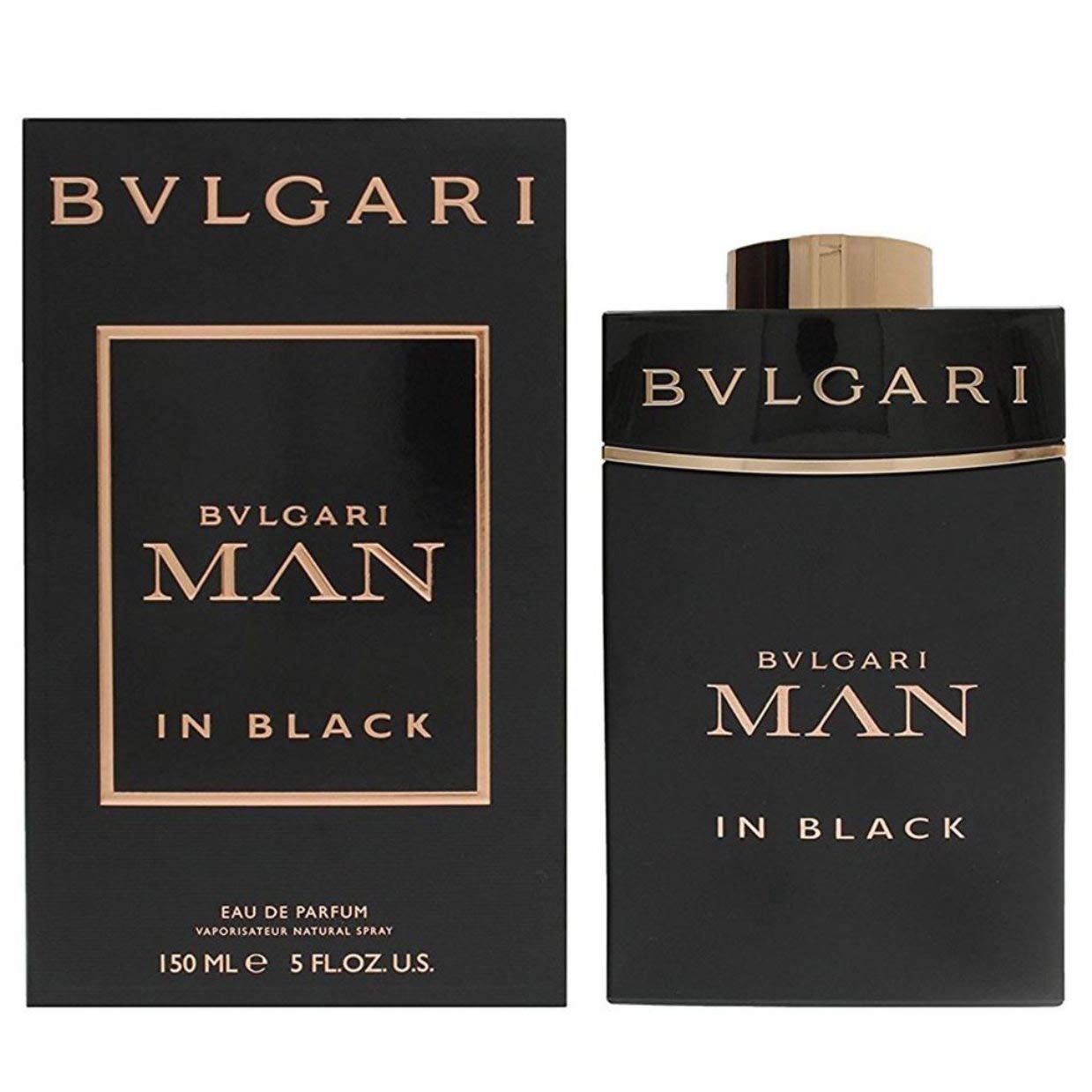 BVLGARI Man In Black Eau de Parfum Spray, 5 Fluid Ounce Beauty & Personal Care BVLGARI