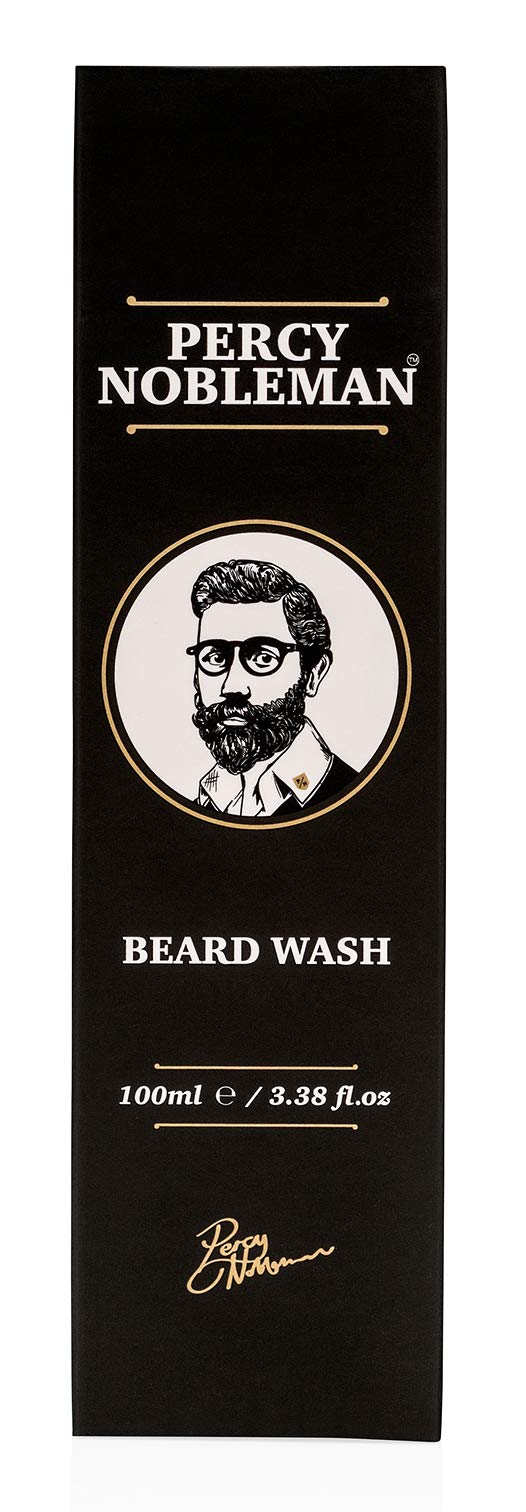 Beard Wash by Percy Nobleman A Natural Highly Organic Soap/Shampoo & Conditioner for Men Beauty & Personal Care Percy Nobleman