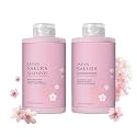 Cherry Blossoms Shampoo & Conditioner Set, Travel Size Hair Care Set, Long-Lasting Fragrance, Intense Hydration, Damage Repair, Frizz Control, Scalp Beauty & Personal Care TUOSHITONG
