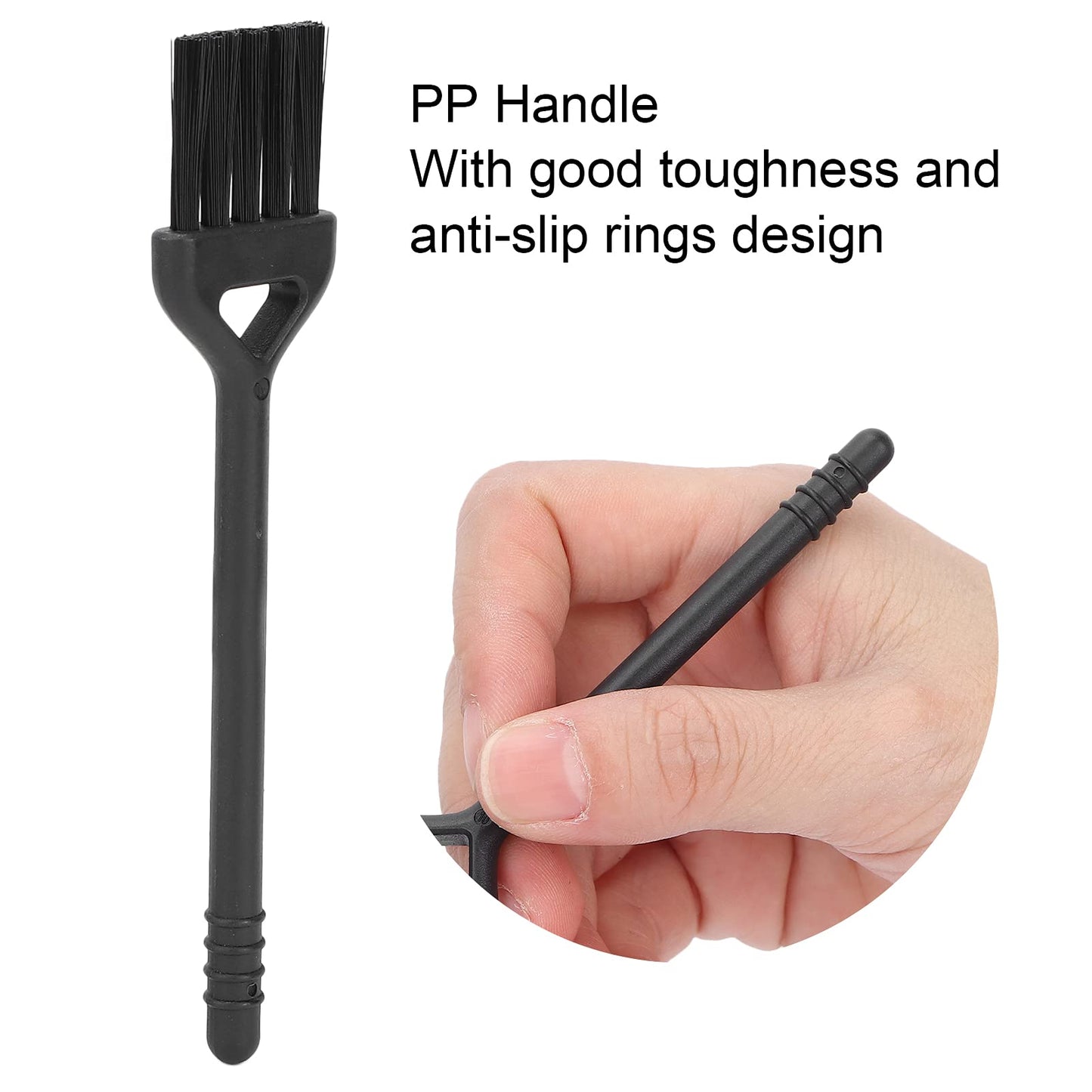 10 PCS Electric Shaver Cleaning Brushes, Mini Nylon Hair Double Sided Clipper Brush Shaver Cleaner for Garlic Masher, Shaver, Keyboard Beauty and Personal Care Pilipane