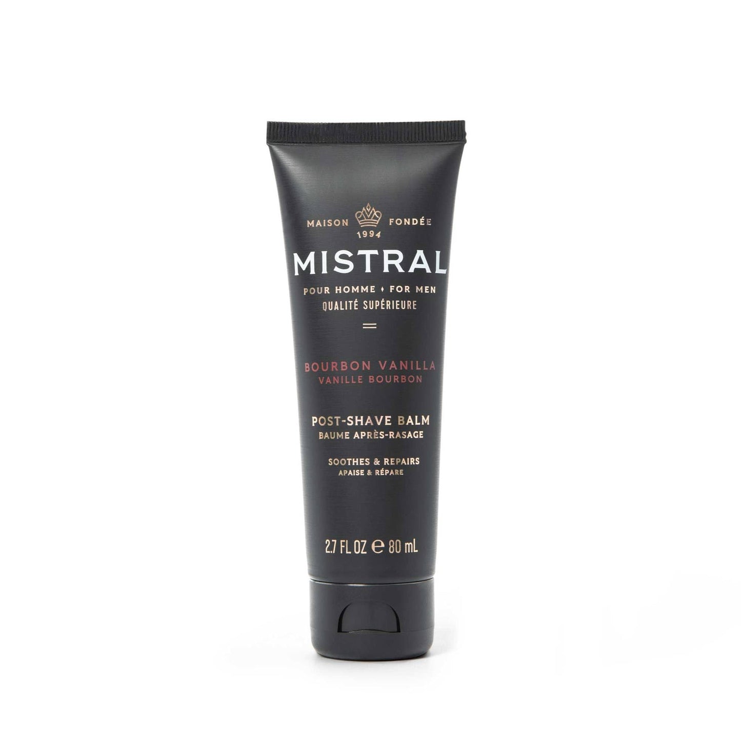 Mistral After Shave Balm, Bourbon Vanilla - 2.7 Fl Oz - Hydrating Aftershave for Men with Aloe & Jojoba Oil - Non-Greasy Post Shave Moisturizer Beauty and Personal Care Mistral