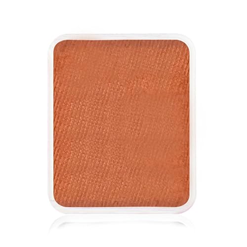 Kraze FX Face Paint Palette Refill - Metallic Orange (6 gm) - Hypoallergenic Non-Toxic Water Activated Professional Halloween Face & Body Painting Beauty & Personal Care Kraze FX