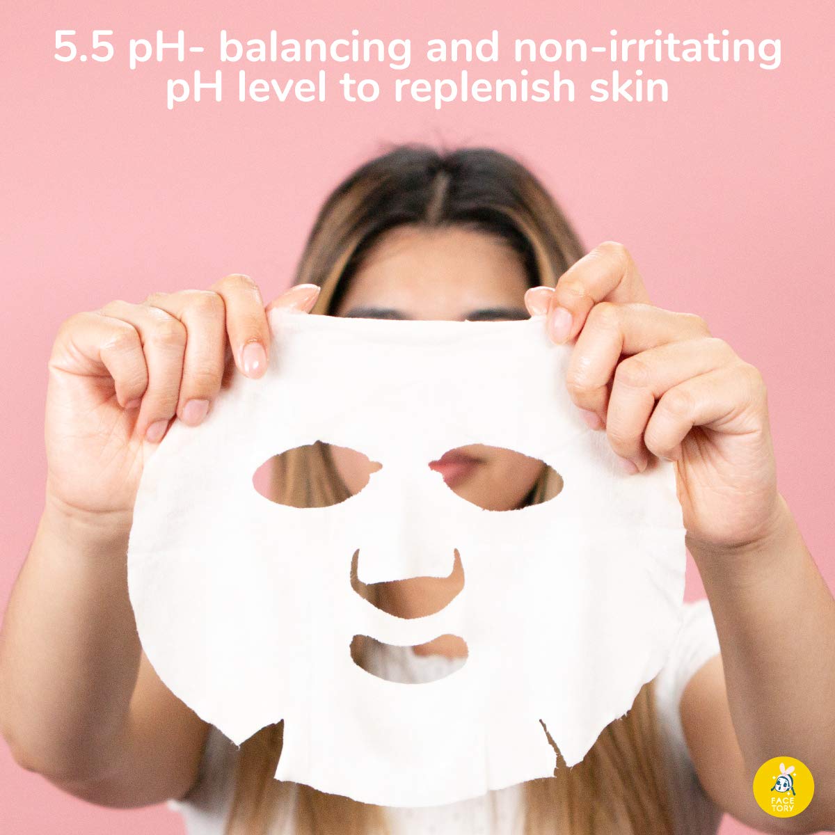 FACETORY K Beauty Face Mask Skin Care - OATS MY BANANAS CALMING Sheet Mask with Oat Extract | Milky Essence Soothes & Moisturizes (10 Pack) Beauty & Personal Care FACETORY