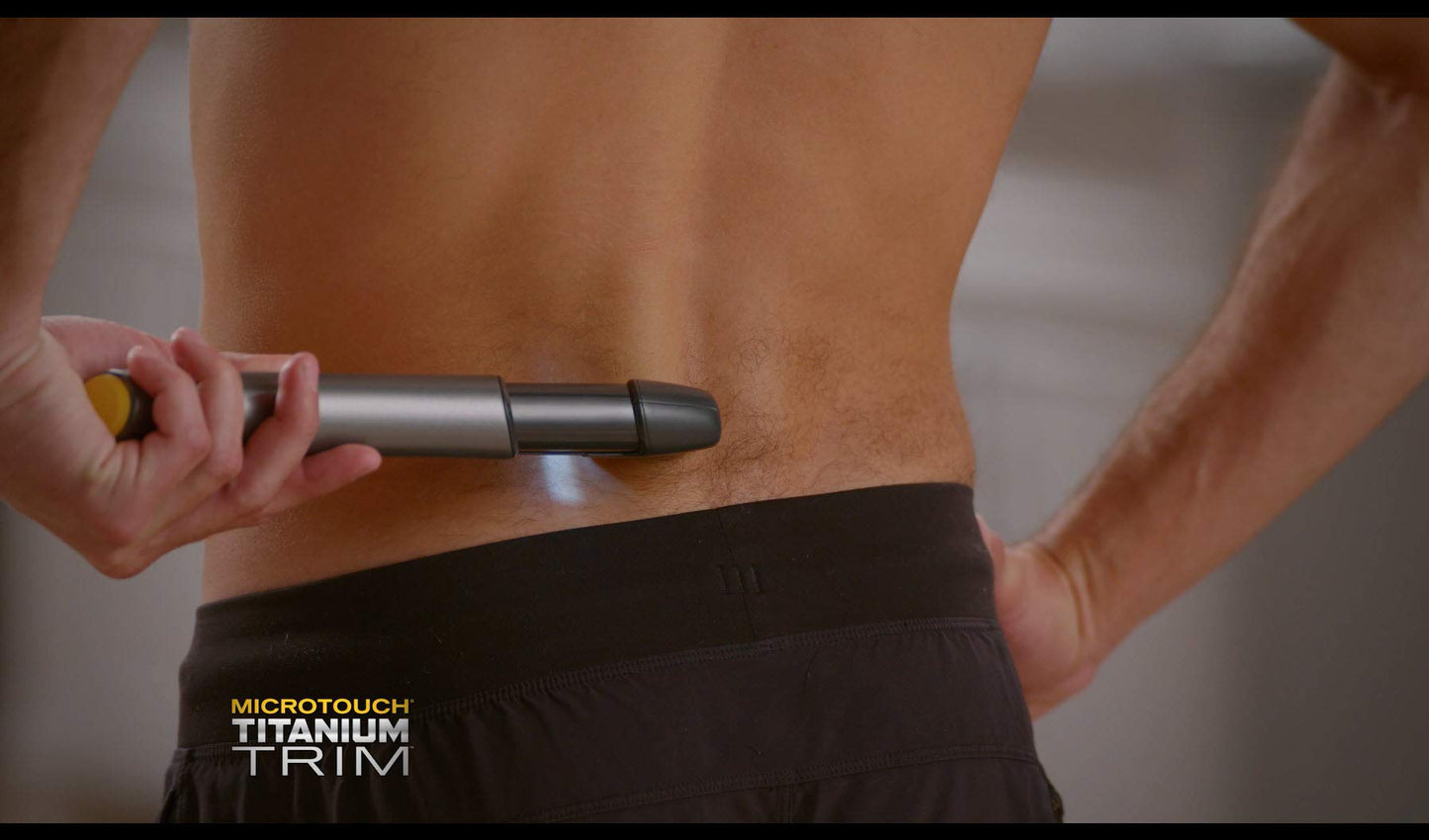 Microtouch Titanium Trim, Lighted Hair Cutting Tool and Body Groomer Beauty & Personal Care Micro Touch