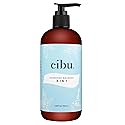 CIBU Shampoo, Conditioner & Body Wash 30021, 11.83 fl oz (350 ml), Sulfate-Free, Fresh Scent, For All Skin & Hair Types, Men/Women Hair, Body, Face Beauty & Personal Care CIBU