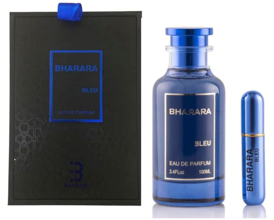 Bharara Bleu Pour Homme Eau De Parfum For Men 3.4 oz / 100 ML Beauty & Personal Care B Bharara