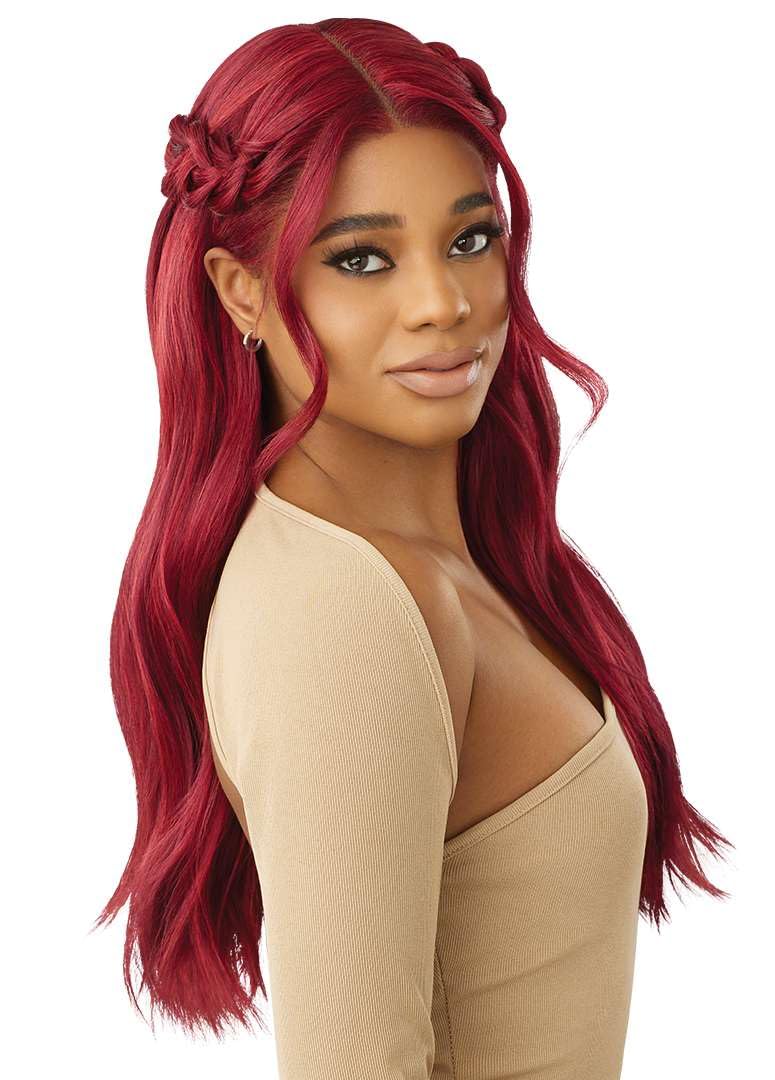 Outre Lace Front Wig - Melted Hairline - Caroline (DRST4/WILD HONEY SWIRL)