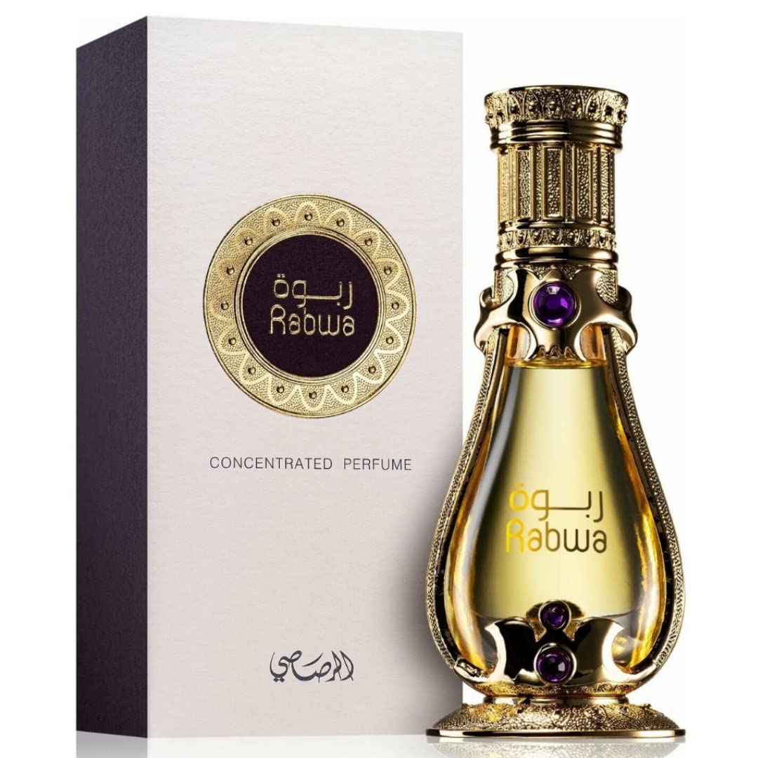 RASASI Rabwa for Men and Women Unisex 19ml(0.6 oz) | Concentrated Perfume Oil | Smooth Woody and Patchouli Notes Enhanced by Bergamot | Elegant Bottle Beauty & Personal Care RASASI