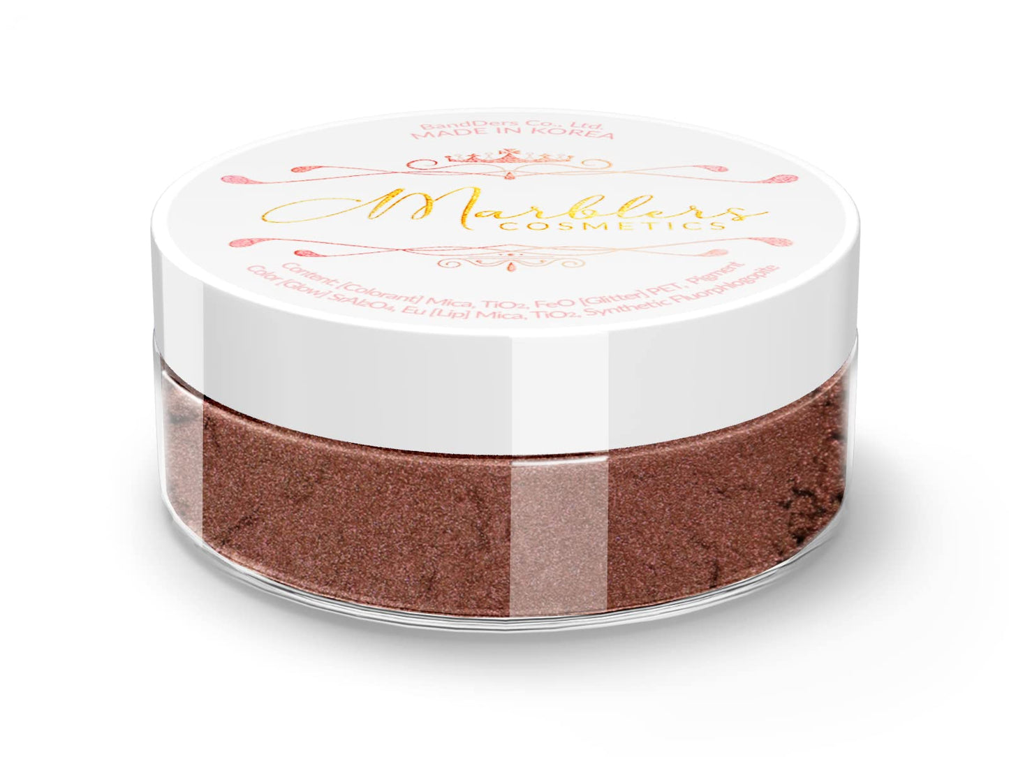 MARBLERS Fine Natural Mica Powder [Mahogany] 0.11oz (3g) | Highly Pigmented | Non-Toxic, Vegan, Cruelty-Free | Eyeshadow, Body Butter, Nail Polish Beauty & Personal Care MARBLERS