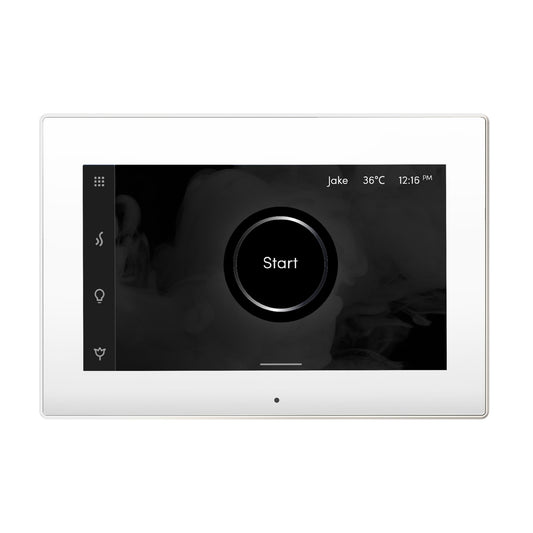 Mr Steam iSteamX Steam Shower Control and Steamhead in White Beauty and Personal Care Mr. Steam