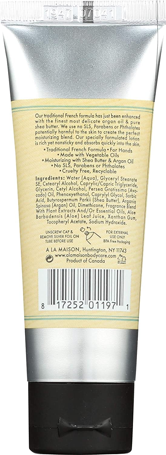 A LA MAISON Moisturizing Cream, Fresh Sea Salt - Uses: Hand, Argan Oil, Pure Shea Butter, Essential Oils, Plant Based, Cruelty-Free, SLS and Paraben Beauty & Personal Care A LA MAISON