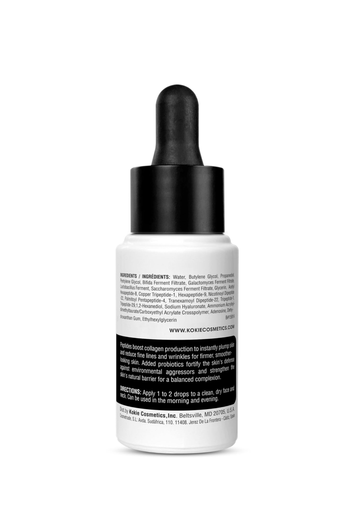 Kokie Peptide + Probiotics Serum Beauty & Personal Care Kokie