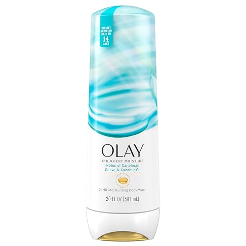 Olay Body Wash for Women, Indulgent Moisture, 24hr Moisturizing & Nourishing Formula, Infused with Vitamin B3 Complex, Luxurious Fragrances, Guava Beauty & Personal Care Olay