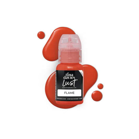 Tina Davies Professional Envy & Lust Lip Pigments - Permanent Lip Makeup - Colors Heal True to Tone - High Retention - Lust Flame, 1/2oz/15ml Bottle Beauty & Personal Care Tina Davies