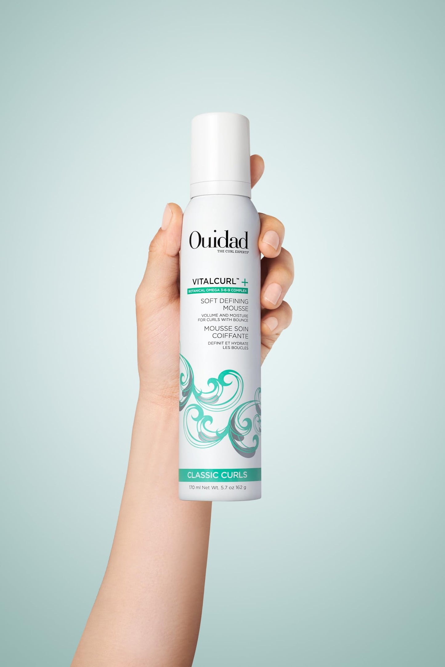 Ouidad VitalCurl+ Curl Defining Mousse, Lightweight Hair Foam, Styler for Soft, Touchable Hold, Adds Shine, Bounce & Volume, For Spiral Curls Beauty & Personal Care Ouidad