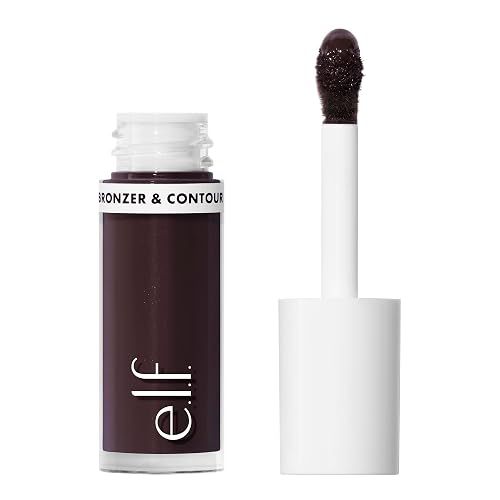 e.l.f. Camo Liquid Bronzer & Contour, Silky Pigmented Formula, Long-Lasting Glow for A Sun-Kissed, Sculpted Finish, Vegan & Cruelty-Free, 11 Rich Beauty & Personal Care e.l.f.