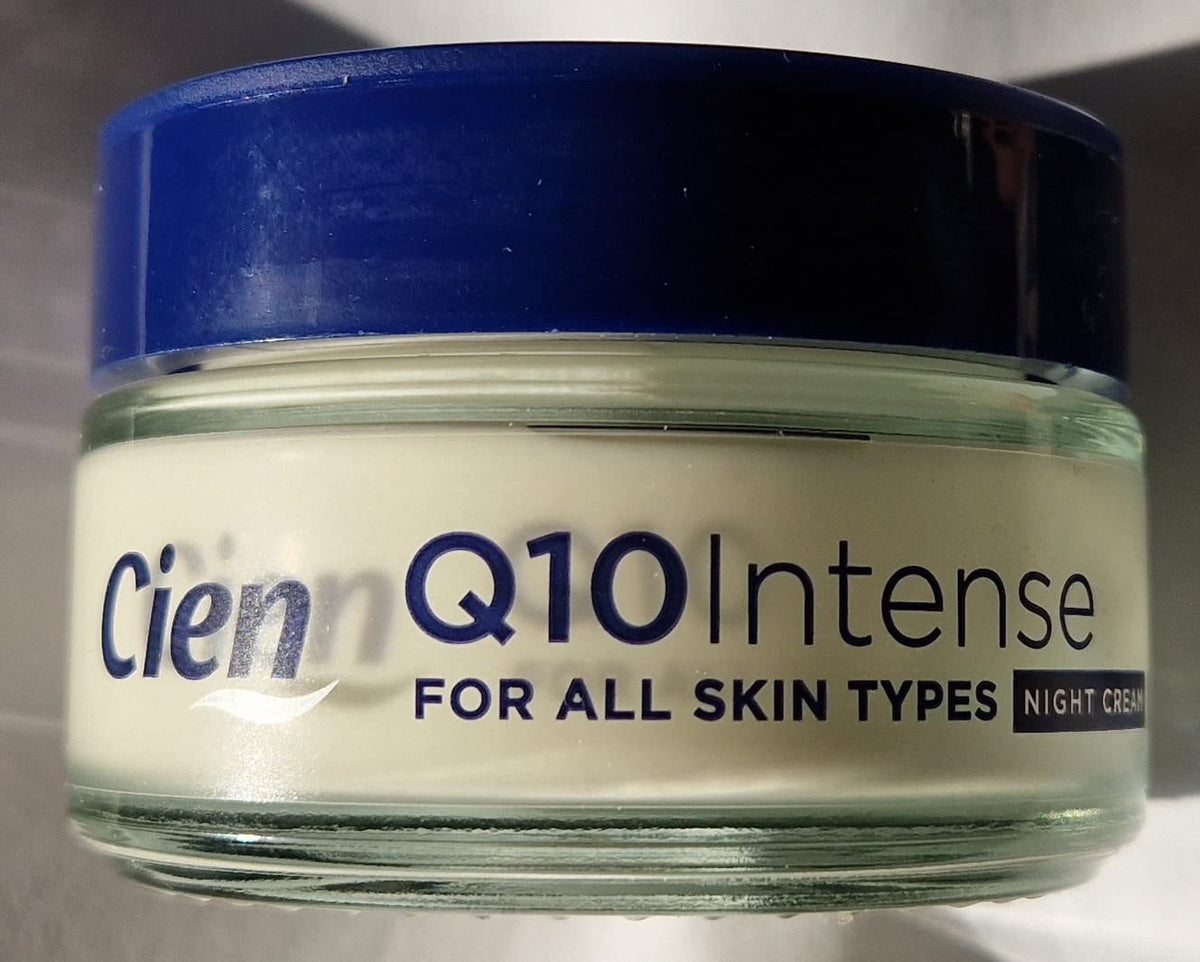 Cien Anti-Wrinkle Night Cream with Q10, Hyaluronic Acid and Vitamin E 50ml Beauty & Personal Care Cien