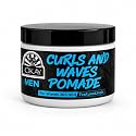 OKAY Men’s Curls & Waves Pomade 4 oz - Medium Hold Styling Pomade for Curly & Wavy Hair, Frizz Control, Moisturizing, Non-Greasy, Defines Texture Beauty & Personal Care OKAY