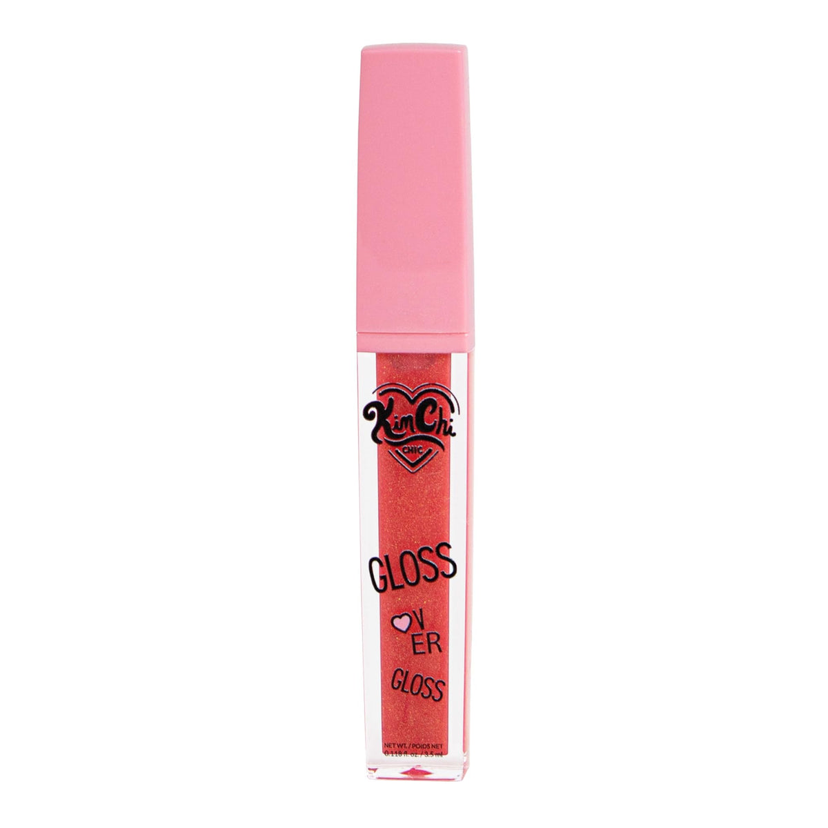 Kimchi Chic Beauty Gloss Over Gloss, Shimmer Lip Gloss with Micro-Sparkle