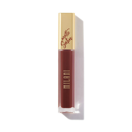 Milani Amore Satin Matte Lip Crème - Elegant (0.22 Fl. Oz.) Cruelty-Free Nourishing Lip Gloss with a Soft, Full Matte Finish Beauty & Personal Care Milani