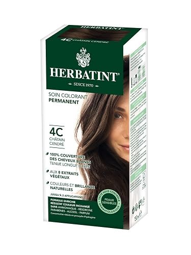 Herbatint Permanent Ash Chestnut (4c), 4 Oz Beauty & Personal Care Herbatint