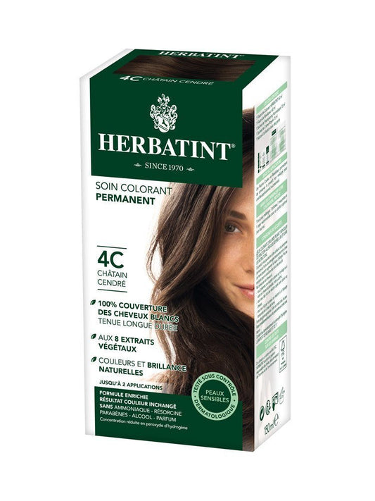 Herbatint Permanent Ash Chestnut (4c), 4 Oz Beauty & Personal Care Herbatint