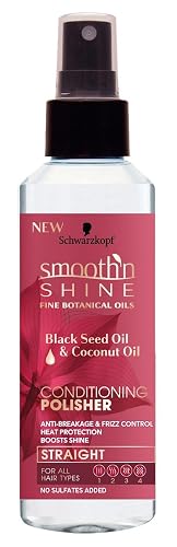 Smooth N Shine Straight Polisher Conditioning Spray 5 Ounce (147ml) (2 Pack) Beauty & Personal Care Smooth N Shine