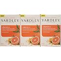 Yardley London Vitamin C Moisturizing Bath Bar With Tumeric and Orange Peel 4oz (Pack of 3) Beauty & Personal Care Generic