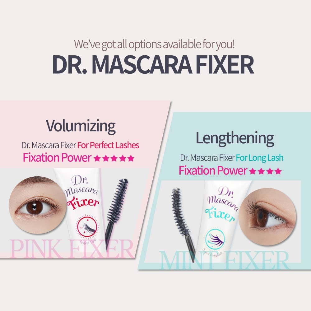 ETUDE Dr. Mascara Fixer FOR SUPER LONG LASH, Korean Mascara Primer, Natural lash Extension, Lengthening, Smudge-Proof, Korean Makeup, Beauty, Micro Beauty & Personal Care ETUDE