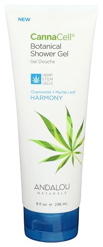 Andalou Naturals CannaCell Shower Gel, Harmony, 8 Ounces Beauty & Personal Care Andalou Naturals