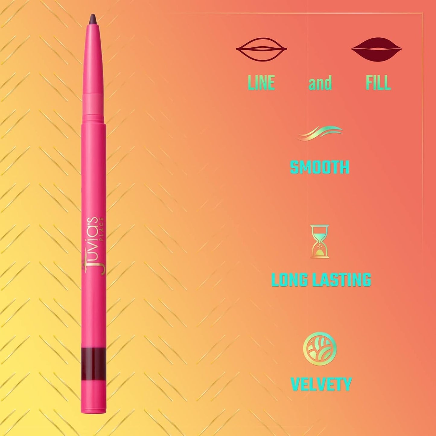 Juvia's Place Coffee Shop Luxe Lip Liner - Sweet Nothing - Colorstay Matte Finish Lip Pencil, Makeup for Natural Long Lasting Beauty and Sensational Beauty & Personal Care Juvia's Place