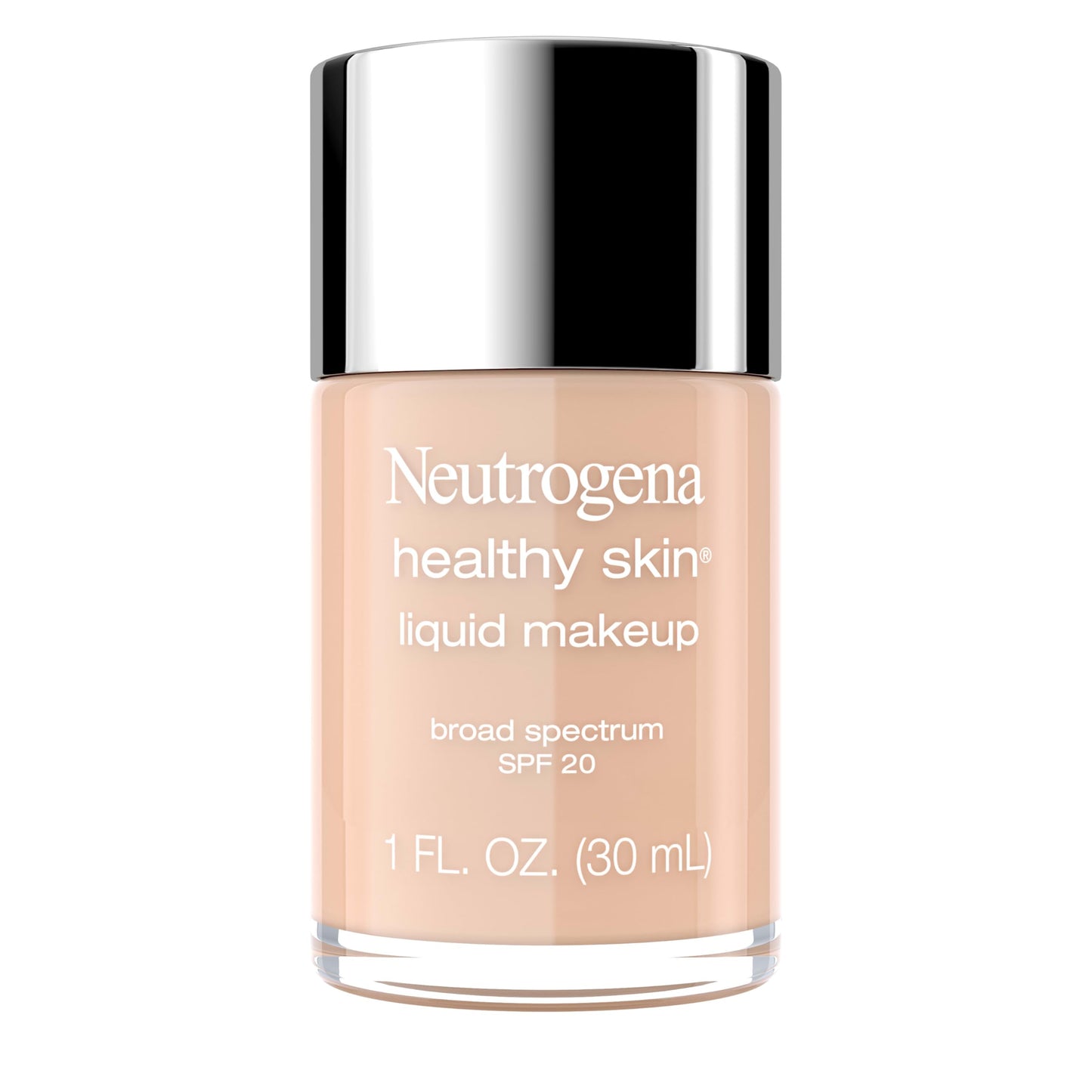 Neutrogena Healthy Skin Liquid Foundation Makeup with Broad Spectrum SPF 20 Sunscreen, Lightweight, Medium Coverage Makeup with Sunscreen Beauty & Personal Care Neutrogena