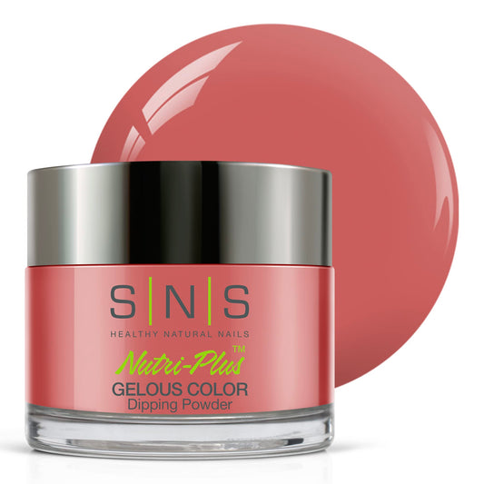 SNS Nail Dip Powder, Gelous Color Dipping Powder, Fairy Dust (Wine/Purple)